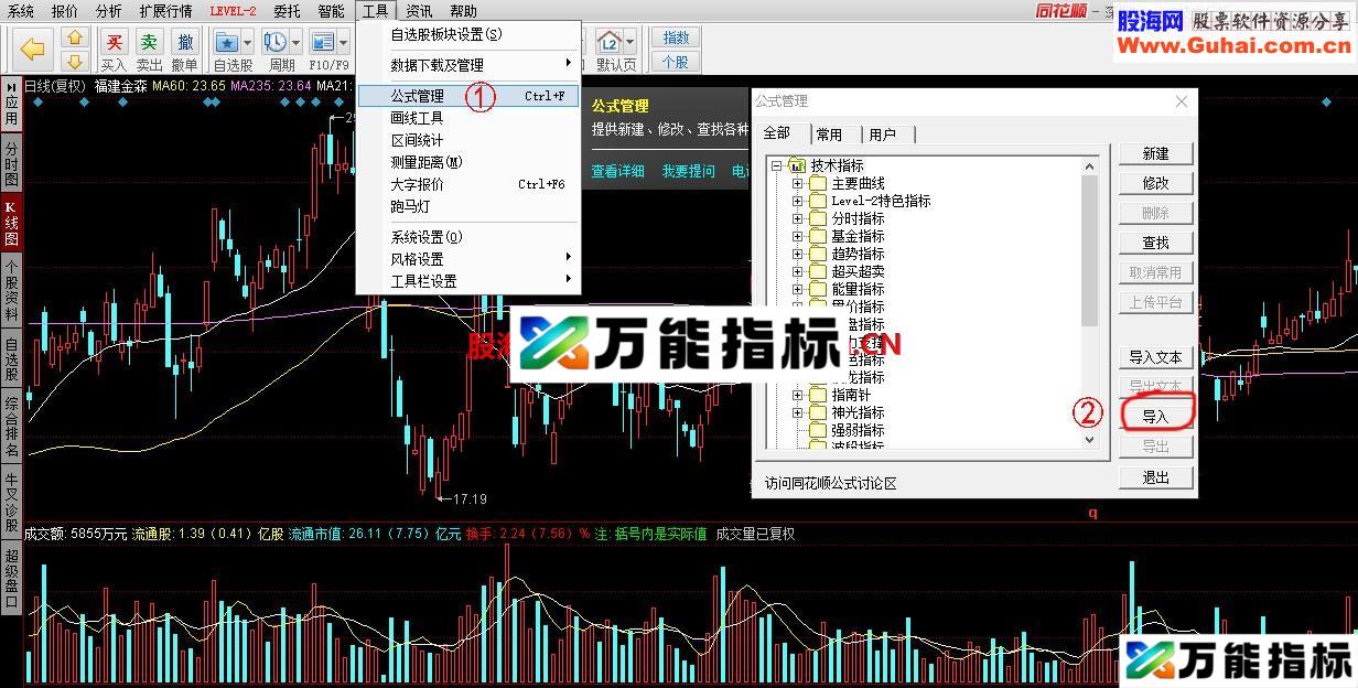 股东人数 自编指标 同花顺版