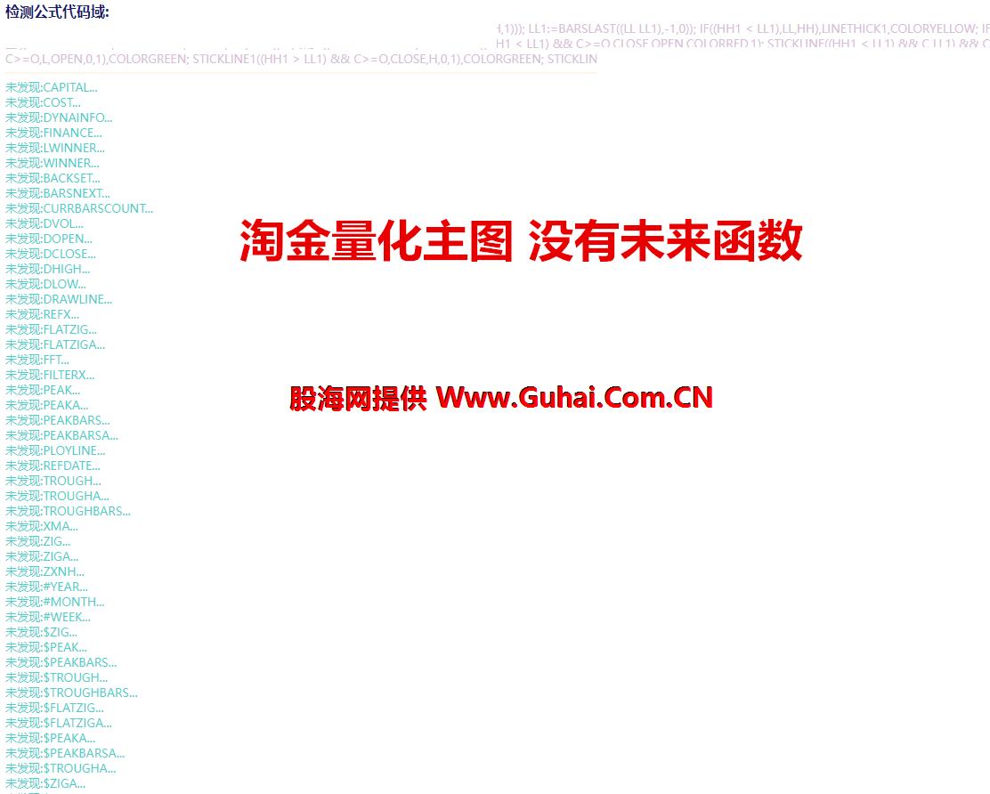 图片[12]-文华财经指标公式淘金量化决策系统主图/副图指标 无未来 无加密 公式源码文件分享 EA-万能指标公式