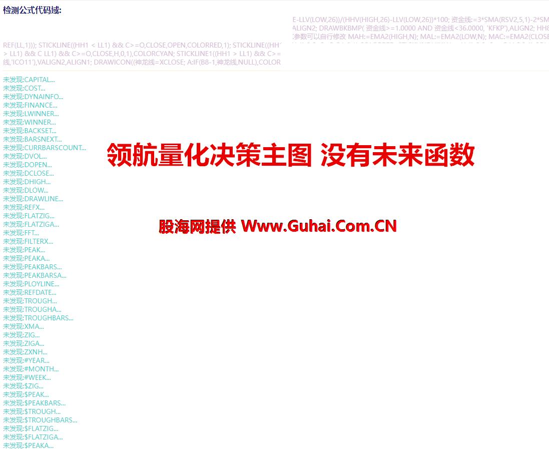图片[12]-文华财经指标公式领航量化决策系统主图/副图指标 无未来 无加密 公式源码文件分享 EA-万能指标公式