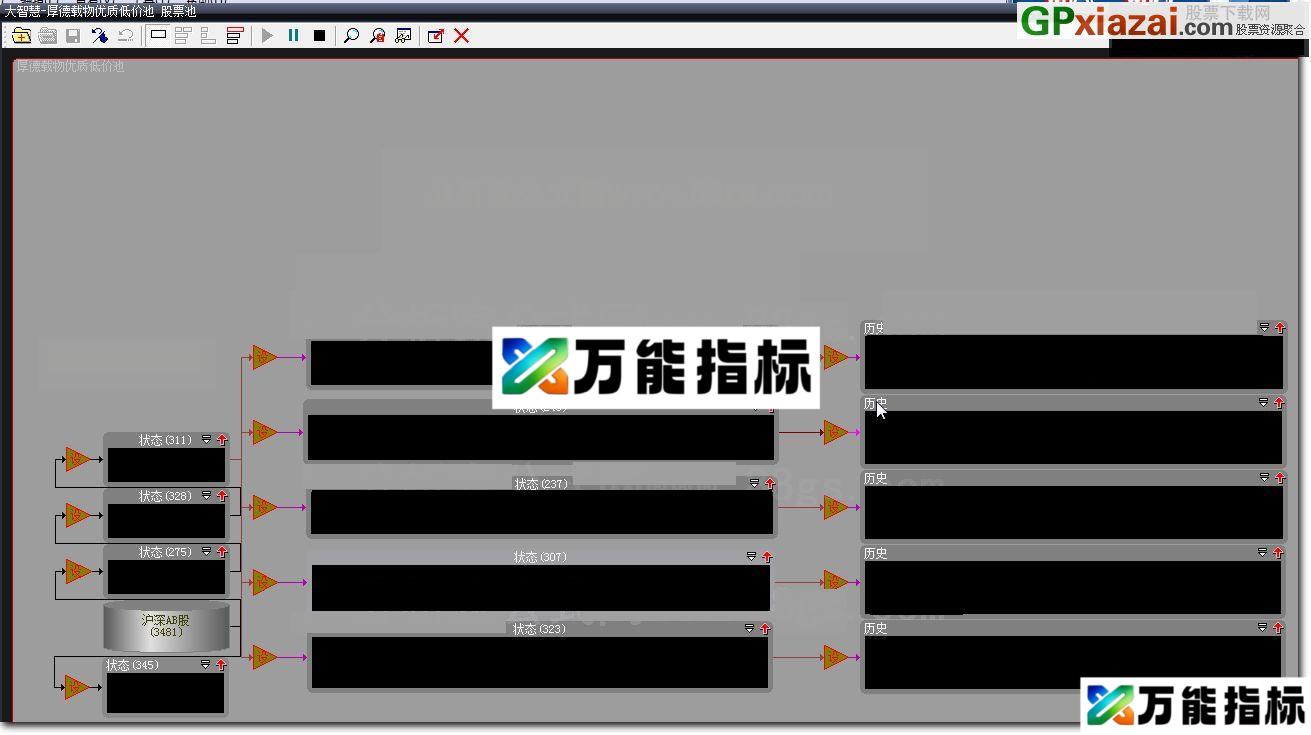 厚德载物优质低价池.xml 大智慧股票池 贴图 与大家分享 EA-万能指标公式