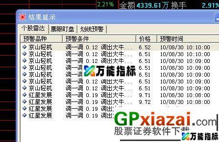 相当具有技术含量的资金流出选股公式（需L2） EA-万能指标公式