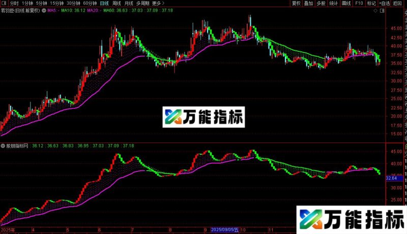 通达信最佳抄底主图和选股指标公式源码 EA-万能指标公式