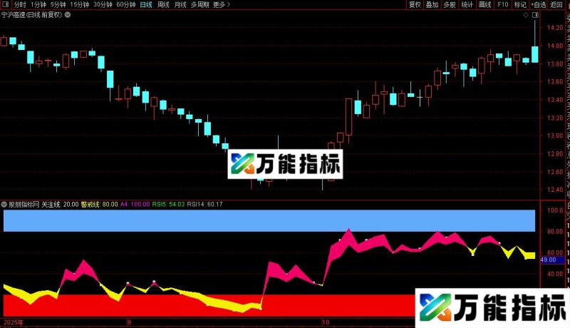 通达信华丽RSI指标公式源码 EA-万能指标公式