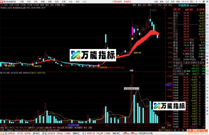 通达信首板战法主图指标公式源码-万能指标公式