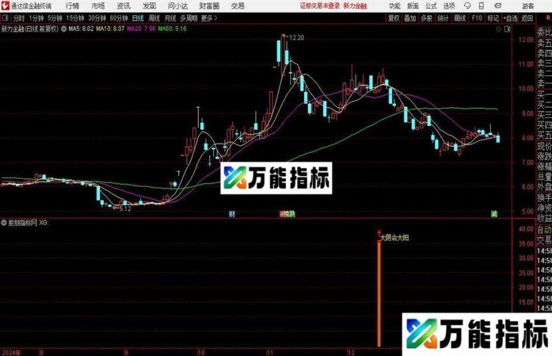 通达信大阴会大阳指标公式 EA-万能指标公式