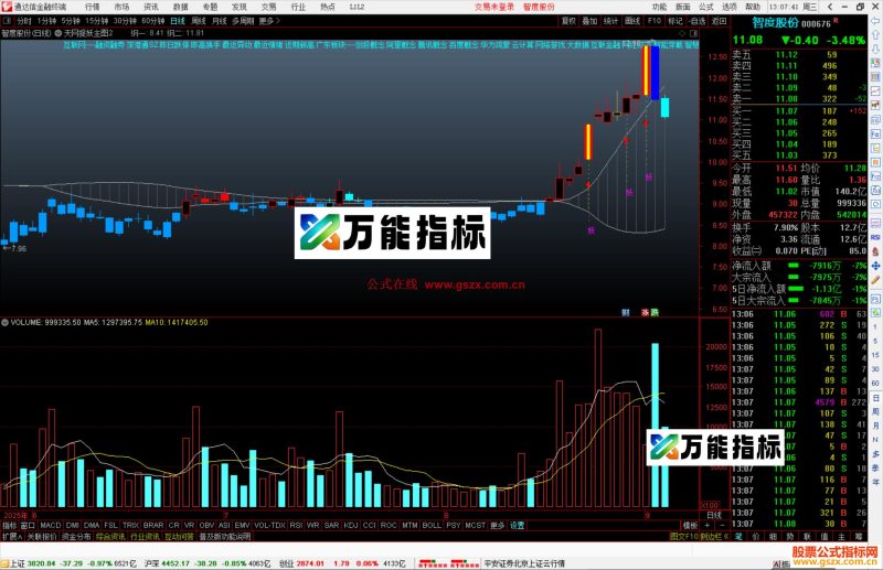 通达信天网捉妖主图指标公式源码主图-万能指标公式