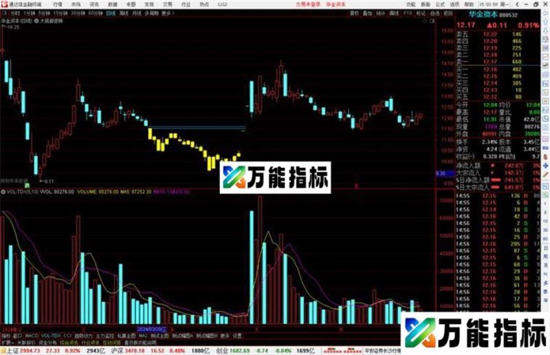 通达信大底部逆转主图指标公式源码 EA-万能指标公式