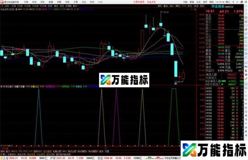 通达信涨停五基因指标公式源码副图 EA-万能指标公式