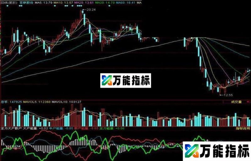 主力大户散户副图公式源码 EA-万能指标公式