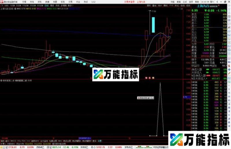 通达信板妖股第二波选股指标公式源码 EA-万能指标公式