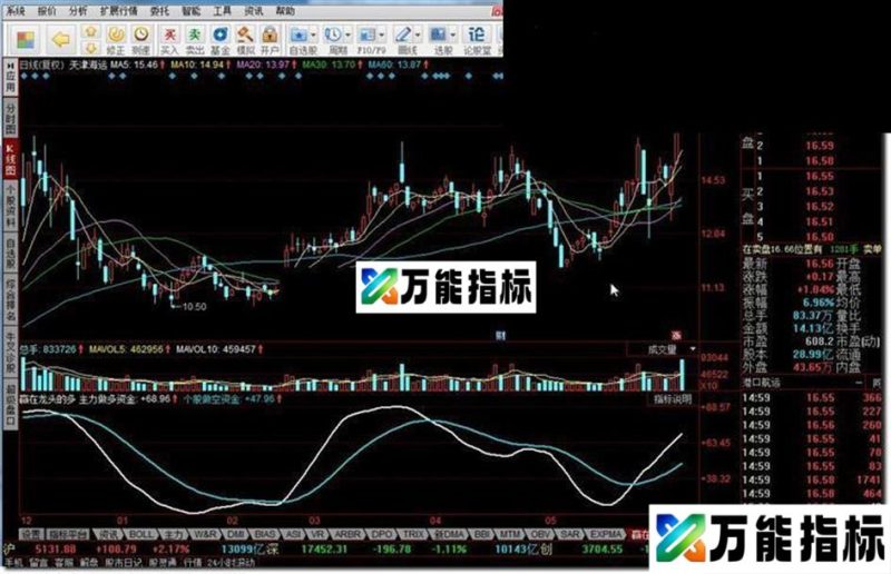 赢在龙头的多空资金线指标公式 EA-万能指标公式