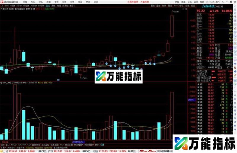 通达信变盘前兆指标公式源码主图 EA-万能指标公式