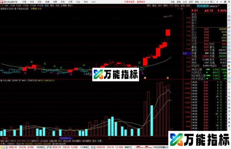 通达信交易金线主图指标公式源码主图 EA-万能指标公式