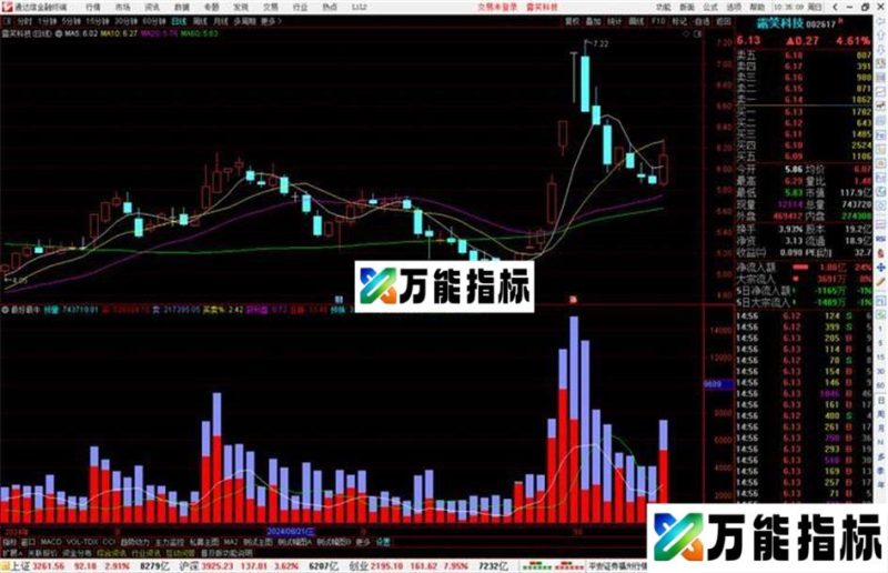 通达信最好最牛的量指标公式源码副图 EA-万能指标公式