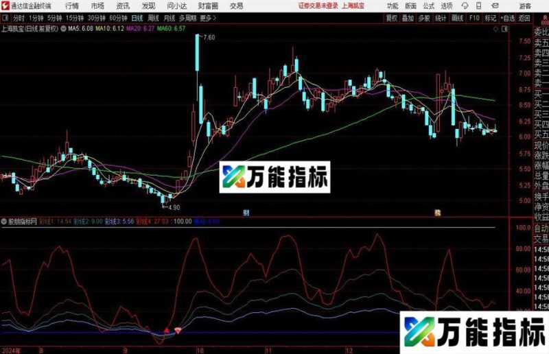 通达信黑马因子指标公式 EA-万能指标公式