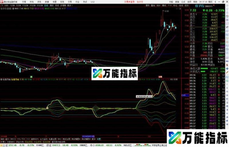 通达信秘境寻幽指标公式源码副图 EA-万能指标公式