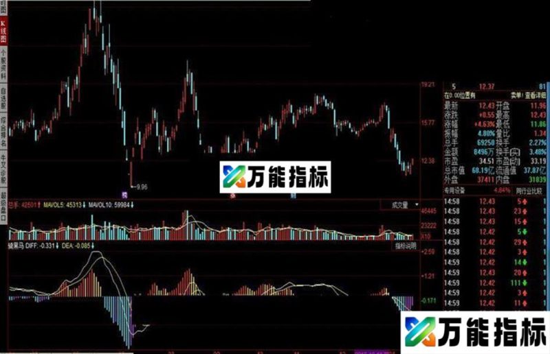 同花顺骑黑马 MACD改进指标公式 EA-万能指标公式